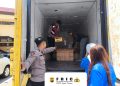 Polresta Banyuwangi Amankan Truk Bermuatan ribuan botol Arak