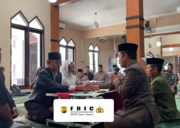 Sakral di Balik Tembok Tahanan, Polres Blitar Fasilitasi Pernikahan Tahanan Satresnarkoba