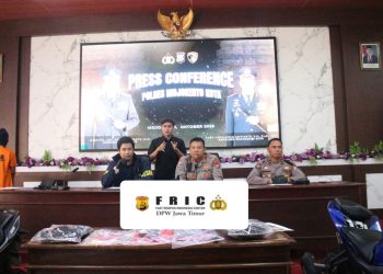 Polres Mojokerto Kota Berhasil Ungkap Curanmor Dua Tersangka dan 4 Unit Motor Diamankan