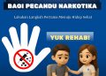 Ayo Rehabilitasi Bagi Pecandu, BNNK Lampung Selatan Pentingnya Edukasi Bahaya Narkotika