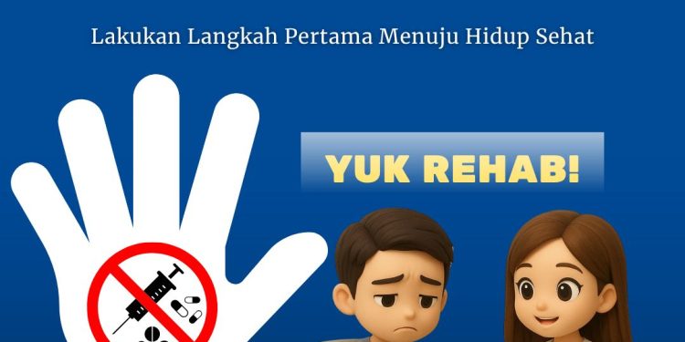 Ayo Rehabilitasi Bagi Pecandu, BNNK Lampung Selatan Pentingnya Edukasi Bahaya Narkotika