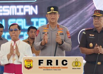 Kapolda Kalteng Hadiri Peresmian Jalan Salib Catholic Center Palangka Raya, Ajak Perkuat dan Jaga Toleransi Beragama