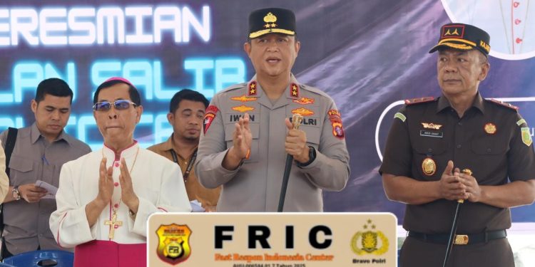 Kapolda Kalteng Hadiri Peresmian Jalan Salib Catholic Center Palangka Raya, Ajak Perkuat dan Jaga Toleransi Beragama