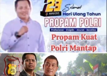 Seluruh Jajaran Fast Respon Indonesia Center (FRIC) Memberikan Ucapan Selamat Hari Jadi Propam