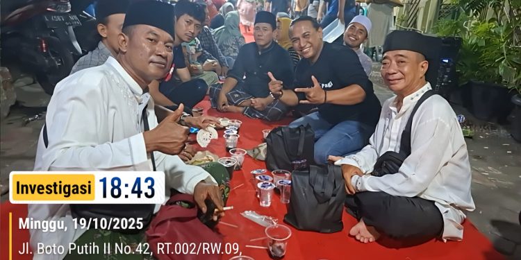 Duka Mendalam, Wartawan Vanguard Jurnalis Bersatu Hadiri Tahlil 7 Hari Putra Dirut PT Nusantara Jaya News