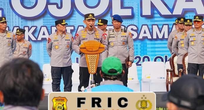 Kapolri Ajak Ojek Online Bersinergi Jaga Kamtibmas