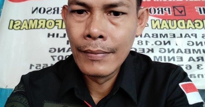 Lembaga LIPERNAS PD muara Enim sesalkan Diduga kuat, Proyek Dikerjakan asal asalan di desa embacang