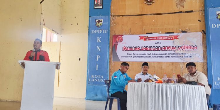 Jaringan Aneuk Syuhada Kota Langsa Gelar Seminar lewat Momentum Sumpah Pemuda