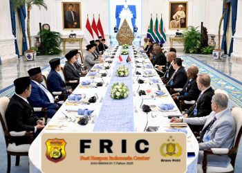 Presiden RI Prabowo Subianto Dan Presiden Republik Afrika Selatan Menggelar Pertemuan Bilateral di Istana Merdeka 