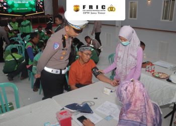 Polres Blitar Gandeng Driver Ojol Kamtibmas Guna Wujudkan Harkamtibmas yang Kondusif