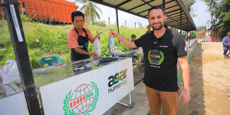 ASAR Humanity Bangun Pasar Ikan Baru di Geudong, Aceh Utara