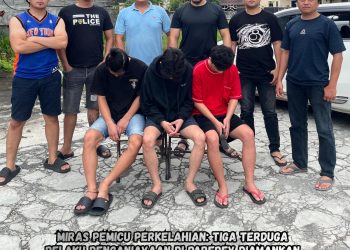 Miras Pemicu Perkelahian: Tiga Terduga Pelaku Penganiayaan di Parepey Diamankan Tim Resmob Polres Minahasa