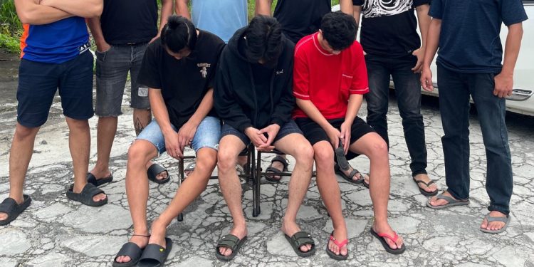 Miras Pemicu Perkelahian: Tiga Terduga Pelaku Penganiayaan di Parepey Diamankan Tim Resmob Polres Minahasa