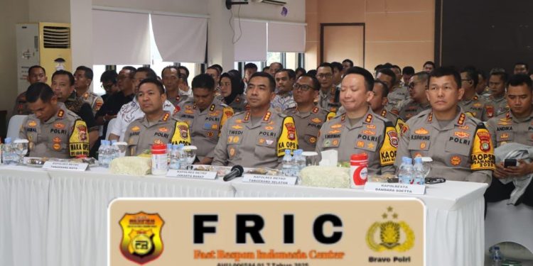 Kapolresta Bandara Soetta Hadiri Pengkajian Kebijakan Opsnal Polri 2025