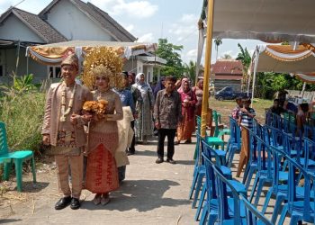 Repsesi Acara Unduh Mantu Bapak Askari, Sambut Pihak Besan ,Penuh hikma serta Bahagia