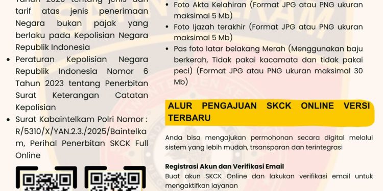 Polres Wajo Melakukan Sosialisasi SKCK Full Online Melalui Aplikasi Super App Presisi