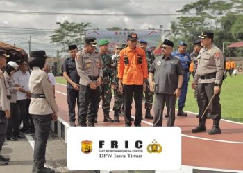 Hadapi Musim Ekstrem, Kapolres Blitar Pimpin Apel Kesiap siagaan Tanggap Darurat Bencana