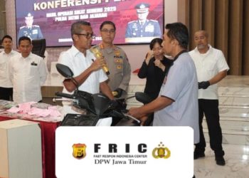 Polda Jatim Kembalikan Motor kepada Pemiliknya Usai Ditemukan Saat Operasi Sikat Semeru 2025
