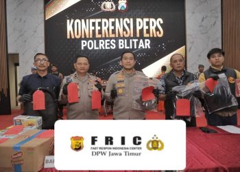 Polres Blitar Ungkap 12 Kasus Selama Operasi Sikat Semeru 2025