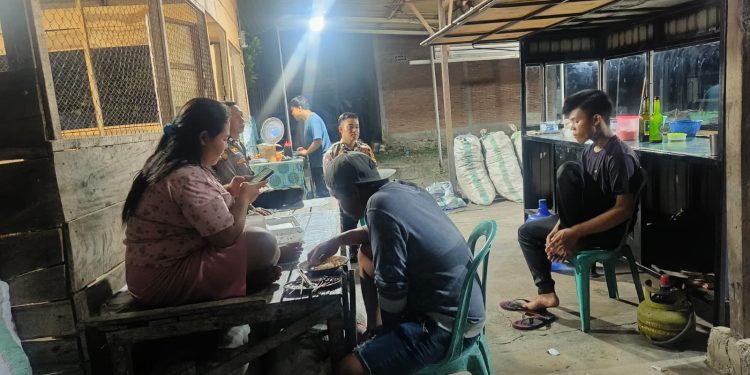 Polsek Belawa Gelar Patroli Biru, Wujudkan Malam yang Aman dan Kondusif di Wilayah Wajo