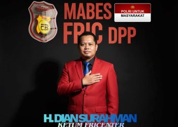 Ketum FRIC H. Dian Surahman : Polri Jangan Hilangkan Kepercayaan Masyakarat , Selalu Berlaku Adil 