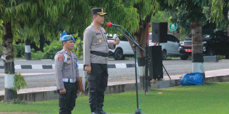 Kapolres Wajo Tekankan Arahan Kapolda Sulsel dalam Apel Operasi Zebra Pallawa 2025