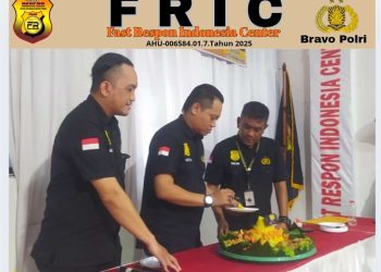 Ketum FRIC : ” Setelah Peresmian dan Pelantikan Oleh Petinggi Mabes Polri , Seluruh Anggota Jaga Nama Baik FRIC dan Polri”