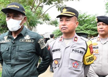 Polres Aceh Timur Kawal Penertiban dan Optimalisasi Aset Tanah Milik PT. KAI