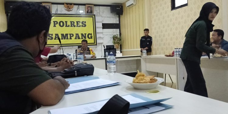 PWI Sampang Audiensi Dengan Polres: Dua Kasus Dipaparkan, Selebihnya Menunggu Penjelasan Lengkap