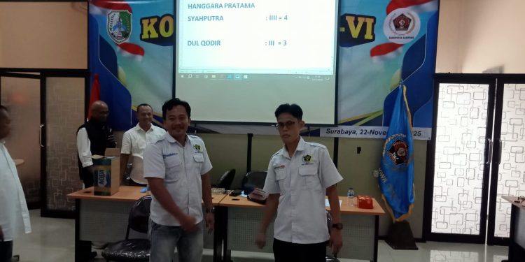 Hanggara Unggul Tipis 4–3, PWI Sampang Resmi Dipimpin Ketua Baru