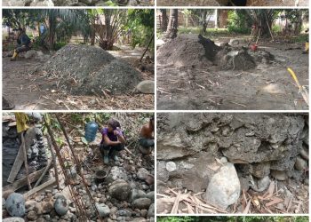 Pembangunan Lanjutan Tembok Penahan Permukiman Desa Ulak Pandan Merapi barat Lahat APBD TA 2025 Diduga Asal Jadi Pengawas Terindikasi Tutup Mata Dan Telinga