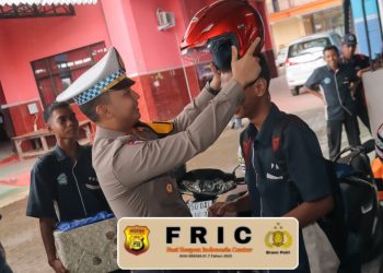 Polres Blitar Berikan Teguran Simpatik dalam Operasi Zebra Semeru 2025