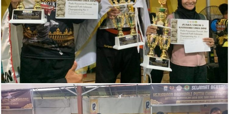 Perguruan Pencak Silat Paku Bumi Cimande Ikut Kejuaraan Championship Rajawali Putih Sekota Palembang