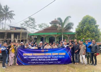 IMIPAS Untuk Negeri: Pemasyarakatan Garut Raya Bangun Jalan Desa 4,2 KM