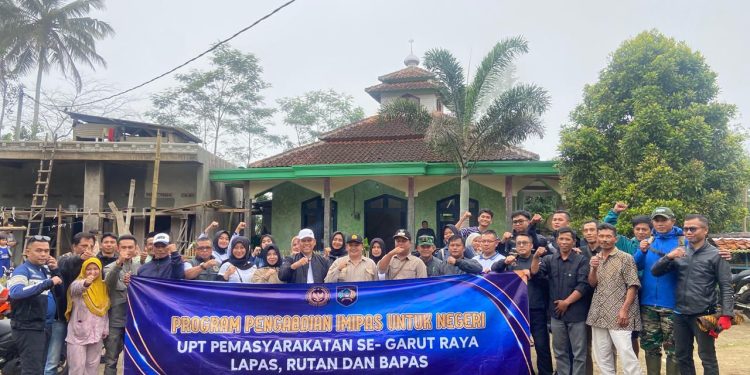 IMIPAS Untuk Negeri: Pemasyarakatan Garut Raya Bangun Jalan Desa 4,2 KM