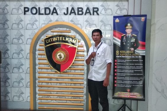 DIVISI PPA FRIC (Fast Respon Indonesia Center) DPW Jawa Barat Kunjungan Kerja ke Polda Jawa Barat