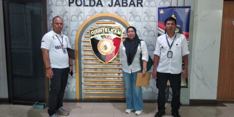 DPW FRIC Jabar Kunker Ke POLDA Jawa Barat Serta Serahkan Berkas Lampiran Legalitas Organisasi