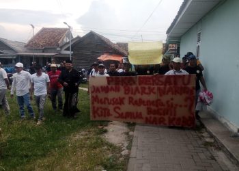 Aksi Damai Warga Kranggot Tolak Peredaran Narkoba, Lurah Sukmajaya Beri Dukungan Penuh