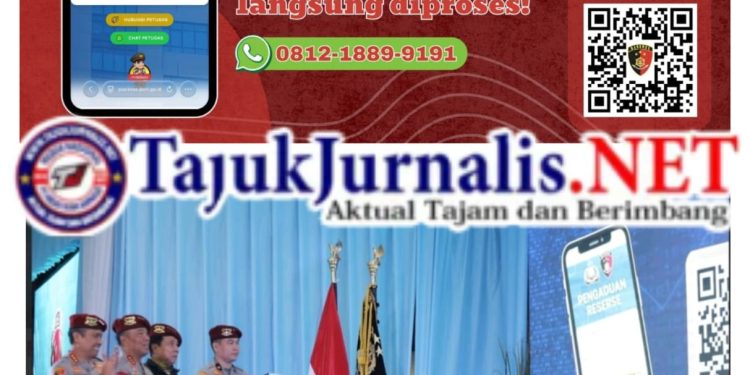 Wakapolri Luncurkan Program Pelayanan Pengaduan Reserse 