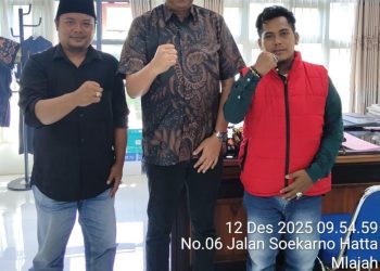 Ngopi Bareng, Ketua FRIC DPW Jatim Kunjungi Kasi Pidum Kejaksaan Negeri Bangkalan