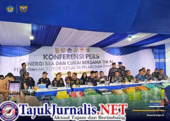 Bea Cukai Amankan Rokok Ilegal Impor Asal Kamboja di Pelabuhan Dwikora Pontianak
