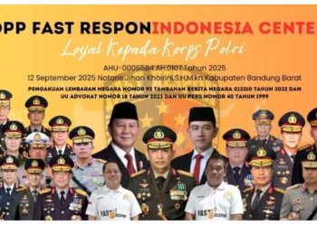 Fast Respon Indonesia Center Dipercaya Untuk Mendukung Dan Monitor Kinerja Polri 