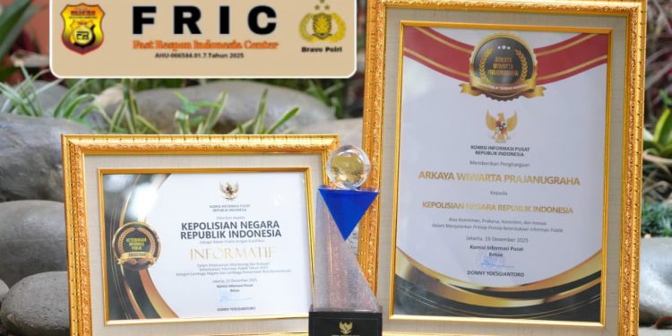 Dinobatkan sebagai Badan Publik Terbaik Nasional, Polri Sabet Arkaya Wiwarta Prajanugraha dalam Monev KIP 2025
