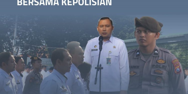 Siaga Nataru!!! Lapas Sidoarjo Gelar Apel Siaga Bersama Kepolisian
