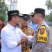 Bersama Forkopimda, Kapolres Wajo Hadiri Groundbreaking Preservasi Jalan Provinsi di Sabbangparu