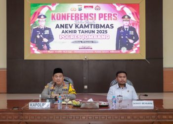 Polres Jombang Gelar Anev Kamtibmas Akhir 2025, Situasi Keamanan Dinilai Aman dan Kondusif