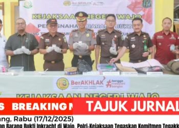 Waka Polres Wajo: Pemusnahan Barang Bukti di Kejari, Bukti Nyata Penegakan Hukum Transparan