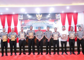 Sosialisasi DIPA dan RKA/KL T.A. 2026, Polres Wajo Serahkan Rendisgar kepada Jajaran