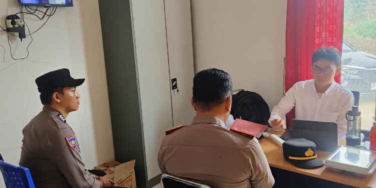 Kapolsek Belawa Tinjau SPPG Kecamatan Belawa, Ajak Warga Jaga Kamtibmas