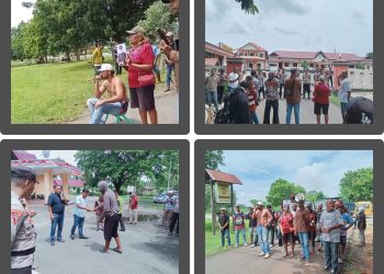 Keluarga Yosep Bwardalam Desak Penetapan Tersangka, Gelar Aksi Damai di Tanimbar